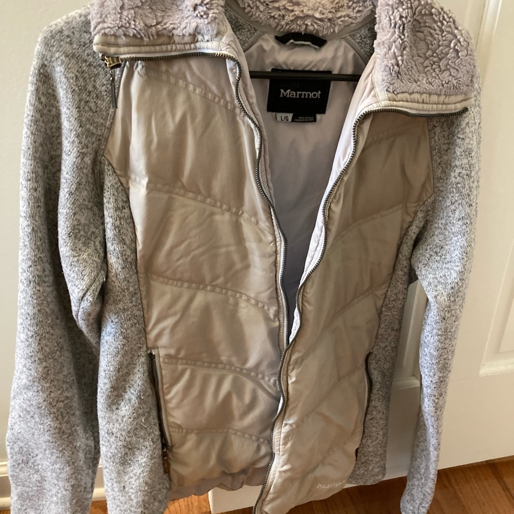 Womens Marmot jacket, size large.